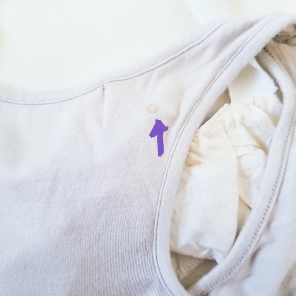 YAG Couture Silk Tent style Midi Ombre Dress Med - Picture 5 of 7